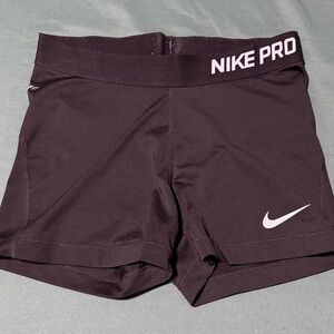 Nike Pro Women's Black Dri-Fit Athletic Shorts